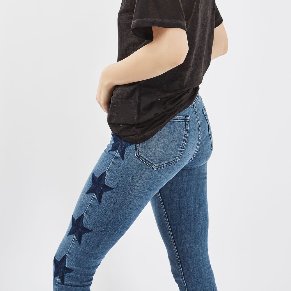Topshop Star Jeans